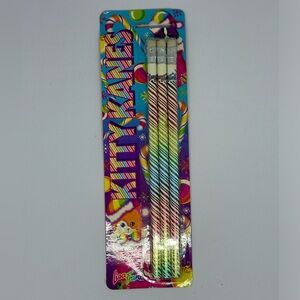 Vintage Lisa Frank Kitty Kanes 3 Pencils